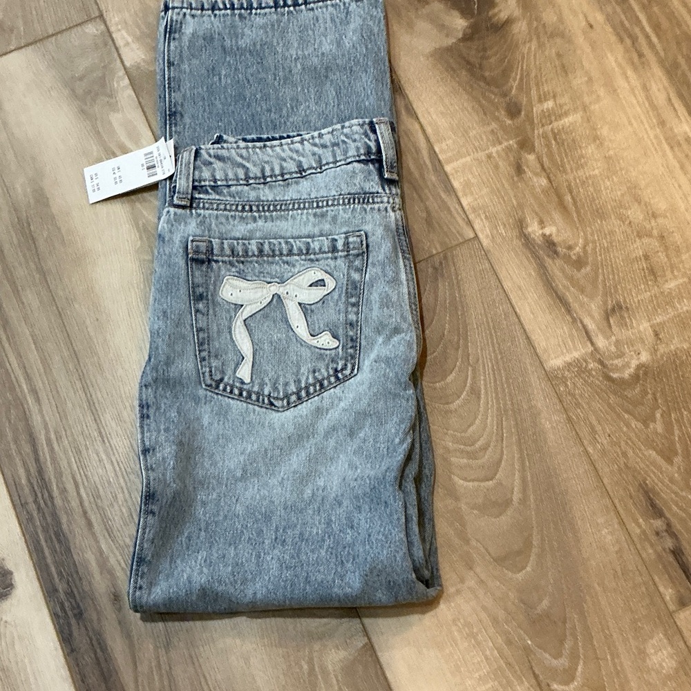 Hollister Light Blue Straight Leg Jeans